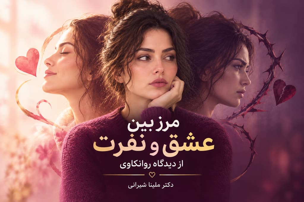 مرز بین عشق و نفرت از دیدگاه روانکاوی